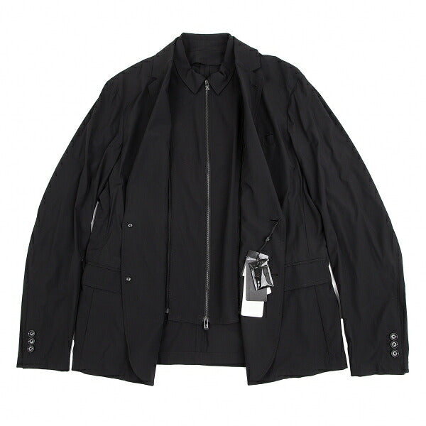 EMPORIO ARMANI Stretch Zip Detachable Jacket Size 54