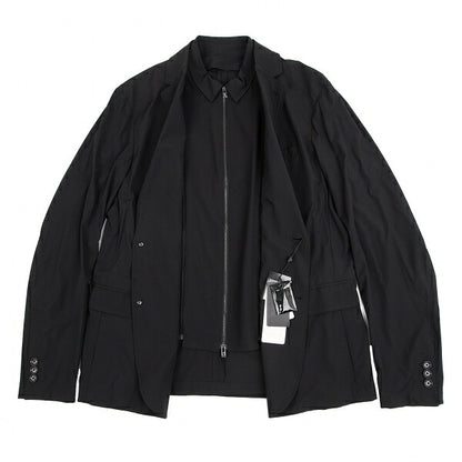 EMPORIO ARMANI Stretch Zip Detachable Jacket Size 54