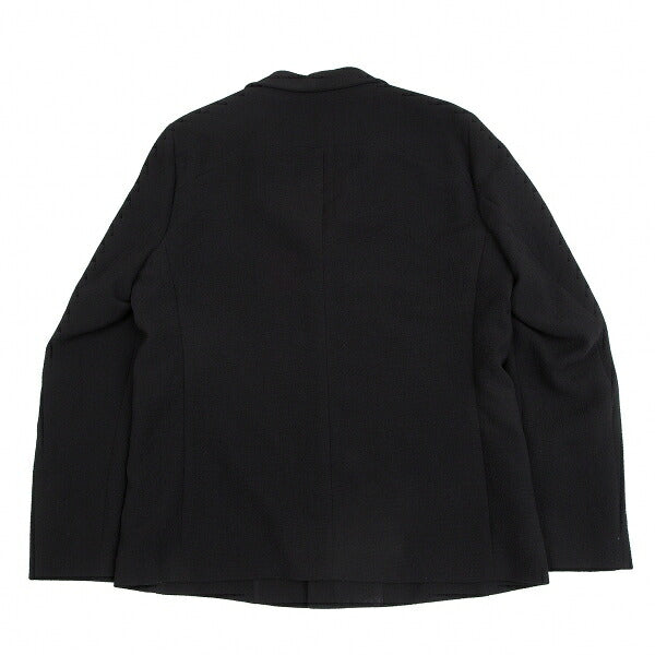 EMPORIO ARMANI Poly Snap Button Jacket Black Size 56