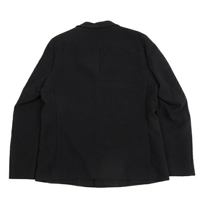 EMPORIO ARMANI Poly Snap Button Jacket Black Size 56