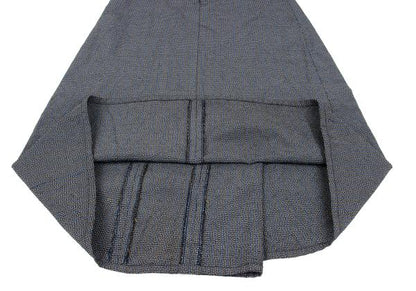 COMME des GARCONS Back Tuck Design Stripe Skirt Gray Size M