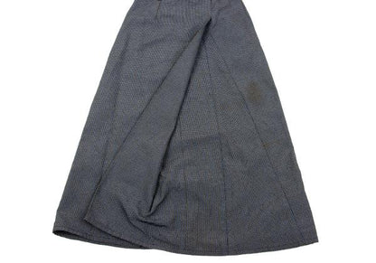 COMME des GARCONS Back Tuck Design Stripe Skirt Gray Size M