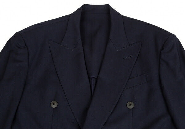 Jean Paul GAULTIER HOMME Wool Double Jacket Blue Size M