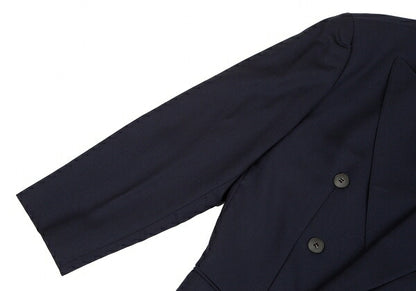 Jean Paul GAULTIER HOMME Wool Double Jacket Blue Size M
