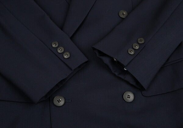 Jean Paul GAULTIER HOMME Wool Double Jacket Blue Size M