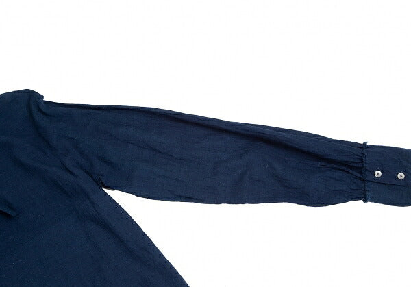 45rpm Indigo Dye Frill Blouse Navy Size 3