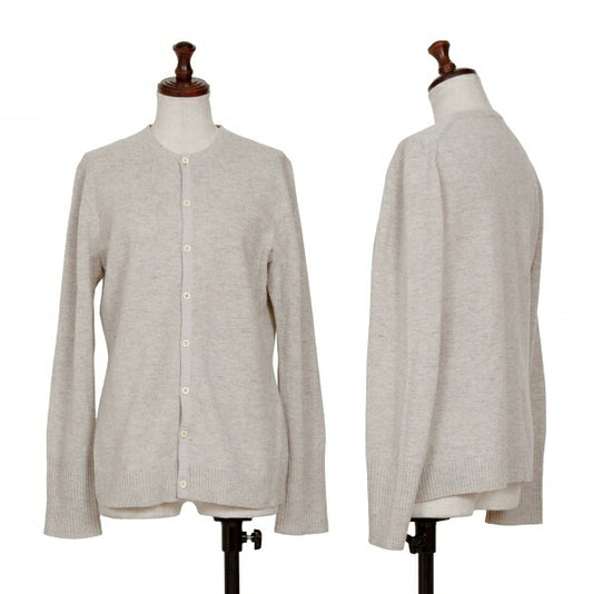 45rpm R umii Silk Tape Wool Cardigan Off-Beige Size 3