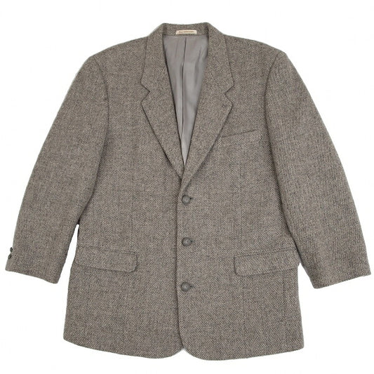 Papas SYDNEY H SHAW Gray Tweed Jacket Size L48