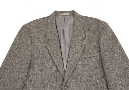 Papas SYDNEY H SHAW Gray Tweed Jacket Size L48