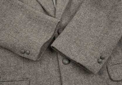 Papas SYDNEY H SHAW Gray Tweed Jacket Size L48