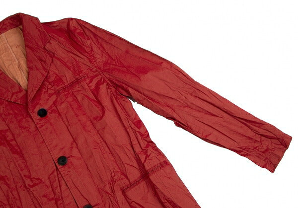 Jean Paul GAULTIER HOMME Crinkle Lapel Jacket Red Size 48