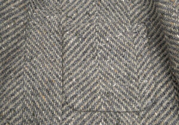 Papas Charles Renton Wool Herringbone Tweed Jacket Size L48