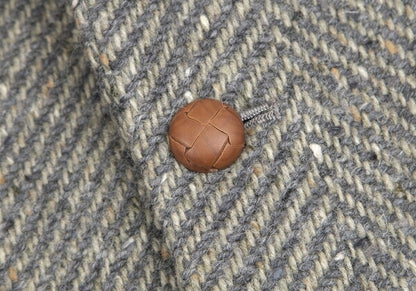 Papas Charles Renton Wool Herringbone Tweed Jacket Size L48