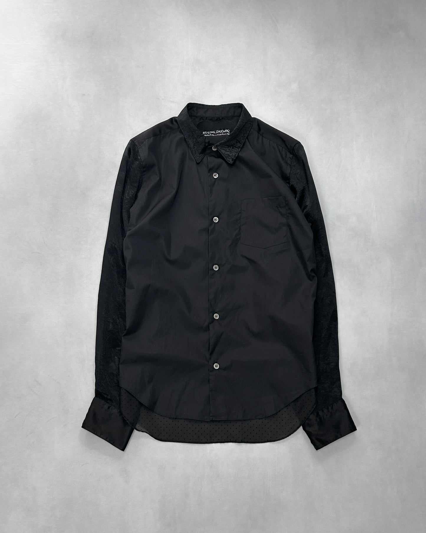 NOZOMI ISHIGURO Haute Couture Dot Tulle Shirt Size FREE