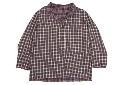 Y's for men Check Reversible Jacket Purple Size M
