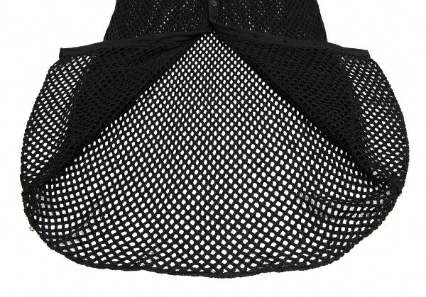 Yohji Yamamoto PH Fishnet Knit Vest Black Size M