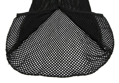 Yohji Yamamoto PH Fishnet Knit Vest Black Size M