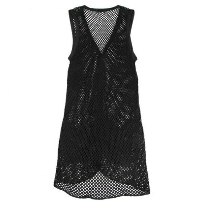 Yohji Yamamoto PH Fishnet Knit Vest Black Size M