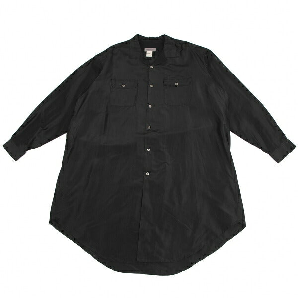 Yohji Yamamoto POUR HOMME Big Silhouette Shirt Black Size M