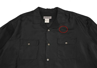 Yohji Yamamoto POUR HOMME Big Silhouette Shirt Black Size M