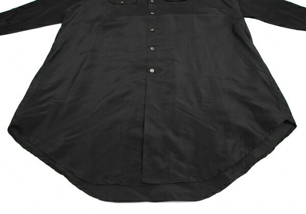 Yohji Yamamoto POUR HOMME Big Silhouette Shirt Black Size M