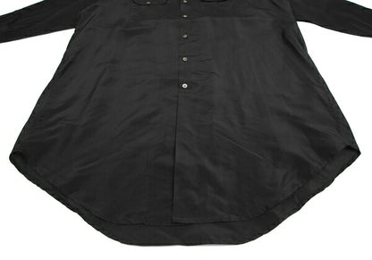 Yohji Yamamoto POUR HOMME Big Silhouette Shirt Black Size M