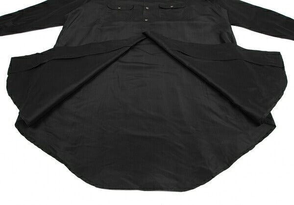 Yohji Yamamoto POUR HOMME Big Silhouette Shirt Black Size M