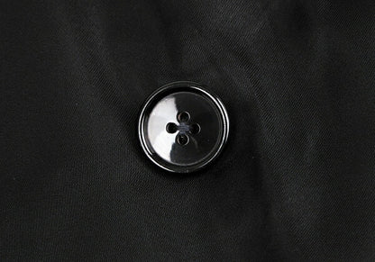Yohji Yamamoto POUR HOMME Cupro Coat Black Size M
