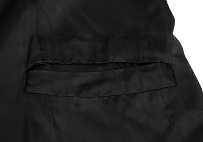 Yohji Yamamoto POUR HOMME Cupro Coat Black Size M