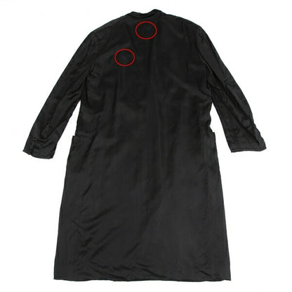 Yohji Yamamoto POUR HOMME Cupro Coat Black Size M