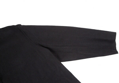 Yohji Yamamoto POUR HOMME Wool Felt Hooded Coat Black Size M