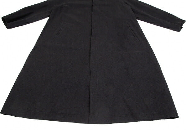 Yohji Yamamoto POUR HOMME Wool Felt Hooded Coat Black Size M