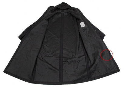 Yohji Yamamoto POUR HOMME Wool Felt Hooded Coat Black Size M