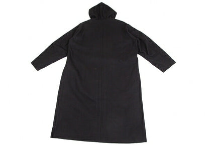 Yohji Yamamoto POUR HOMME Wool Felt Hooded Coat Black Size M