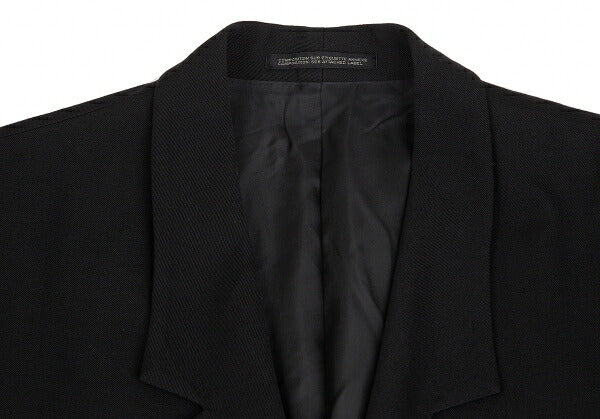 Yohji Yamamoto POUR HOMME 01SS Wool Jacket Black Size 2