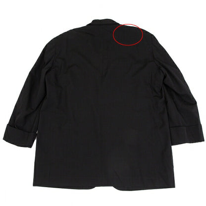 Yohji Yamamoto POUR HOMME 01SS Wool Jacket Black Size 2