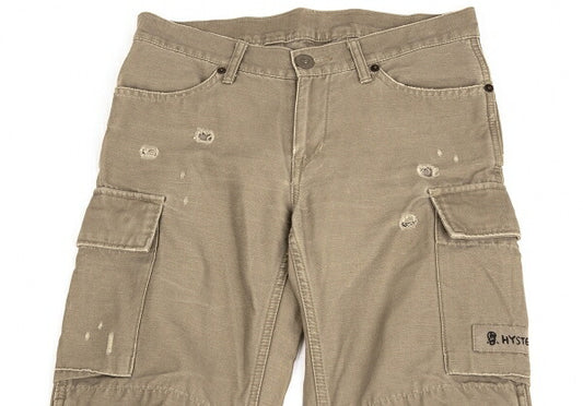 Hysteric Glamour Hysterics Distressed Cargo Pants Size S