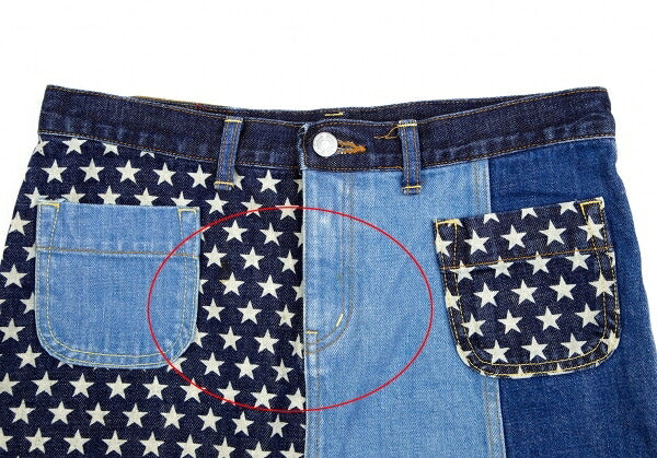 Hysteric Glamour Hysterics Crazy Pattern Star Mini Size S