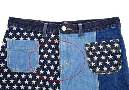 Hysteric Glamour Hysterics Crazy Pattern Star Mini Size S