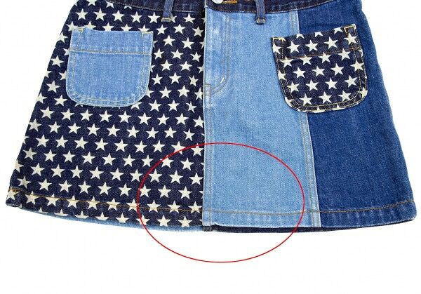 Hysteric Glamour Hysterics Crazy Pattern Star Mini Size S