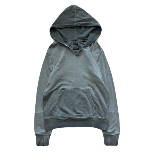 Diesel 00s Gray Fade Design Hoodie Size M