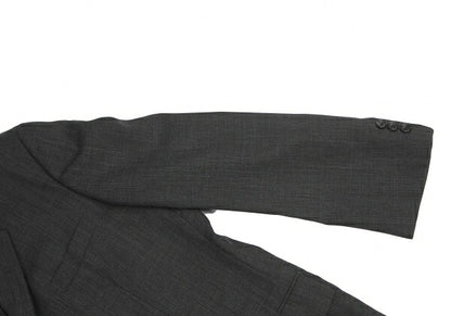 Y's for men Wool Poly 3B Single Jacket Charcoal Gray Size S