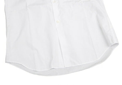 COMME des GARCONS Panel Sleeve Cotton White Gray Shirt Size S