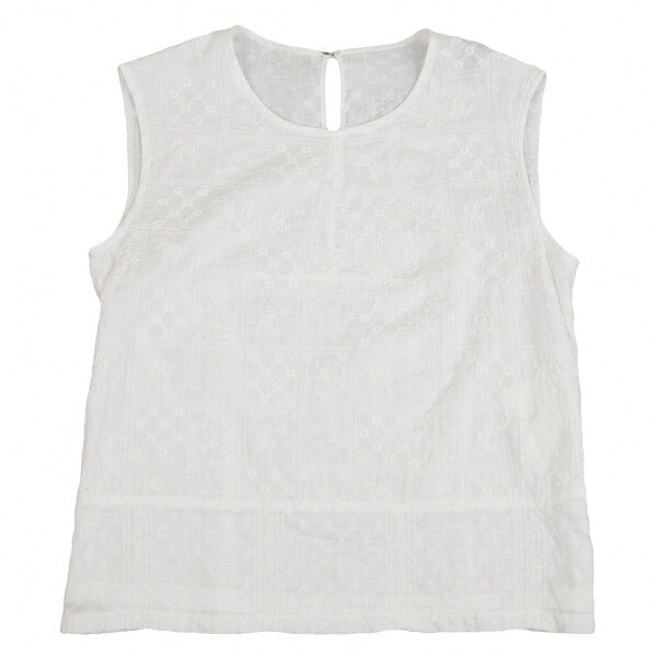 tricot COMME des GARCONS Paneled Lace Tank Top White Size M