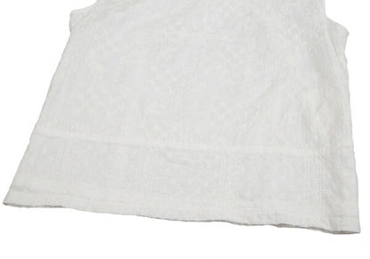 tricot COMME des GARCONS Paneled Lace Tank Top White Size M