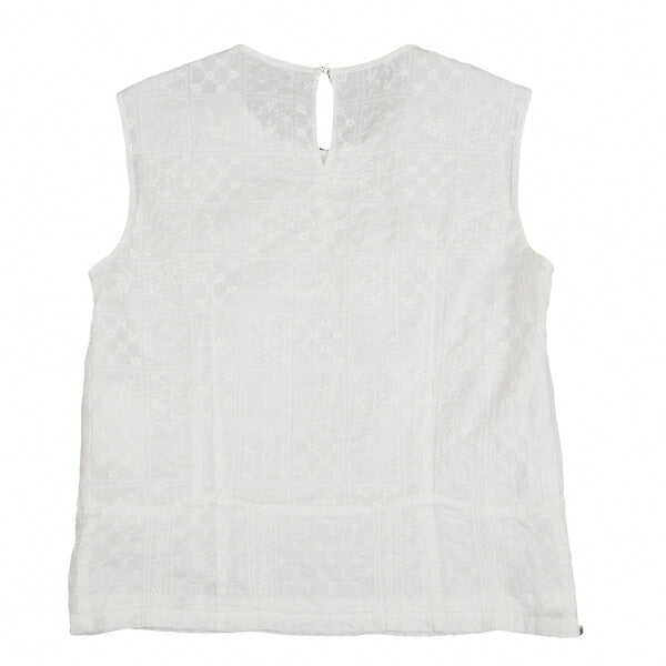 tricot COMME des GARCONS Paneled Lace Tank Top White Size M