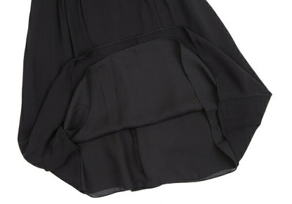 ARMANI COLLEZIONI Sequin Silk Sleeveless Dress Black Size 38