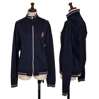 MARITHE + FRANCOIS GIRBAUD Embroidered Jacket Navy Size S