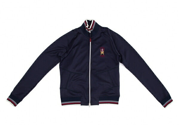 MARITHE + FRANCOIS GIRBAUD Embroidered Jacket Navy Size S