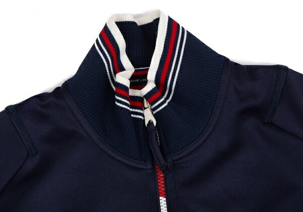 MARITHE + FRANCOIS GIRBAUD Embroidered Jacket Navy Size S